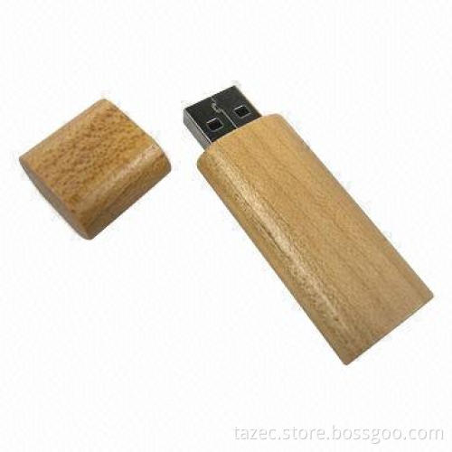 Wooden Bamboo Bootable USB Flash Drive, Comes with Exquisite Artifice